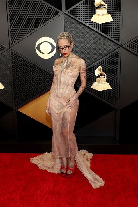 doja cat grammys dress